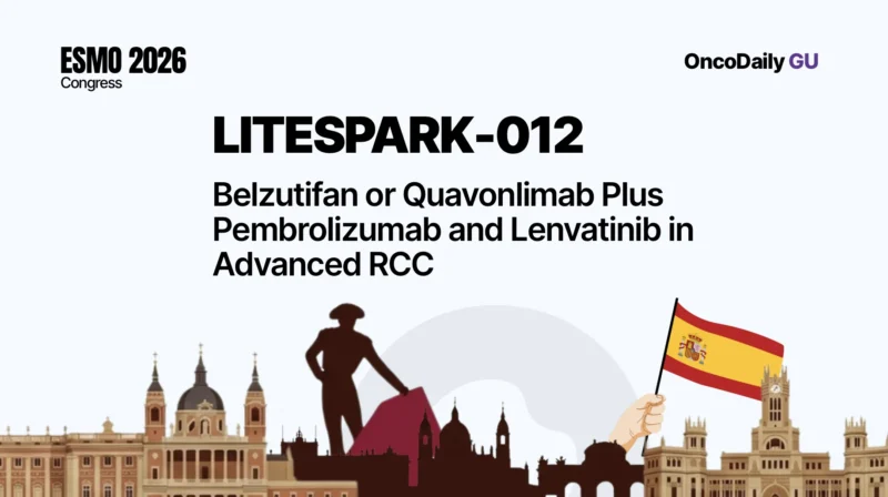 LITESPARK-012 at ESMO 2026: Belzutifan or Quavonlimab Plus Pembrolizumab and Lenvatinib in Advanced RCC