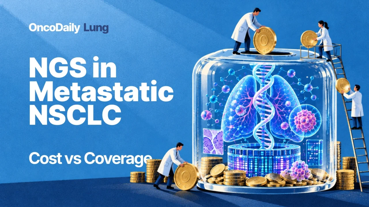 Hong Kong Model Finds EGFR/ALK-First Testing More Cost-Efficient Than Upfront NGS in Metastatic NSCLC