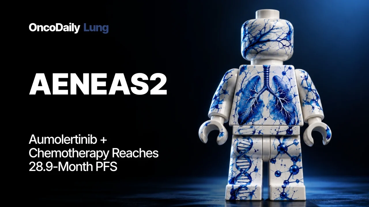 AENEAS2: Aumolertinib Plus Chemotherapy Extends PFS in EGFR-Mutant Advanced NSCLC