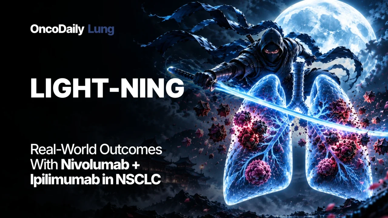 LIGHT-NING: Real-World Nivolumab Plus Ipilimumab Shows Durable Outcomes in Metastatic NSCLC