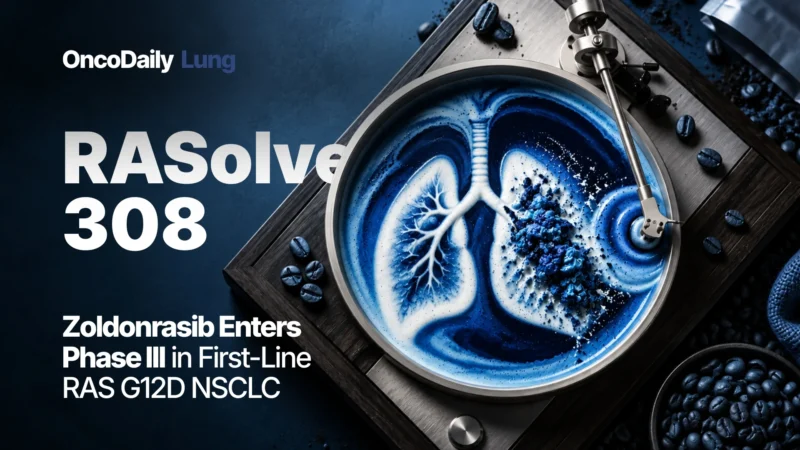 RASolve 308: Phase III Trial Tests Zoldonrasib With Pembrolizumab and Chemotherapy in First-Line RAS G12D NSCLC