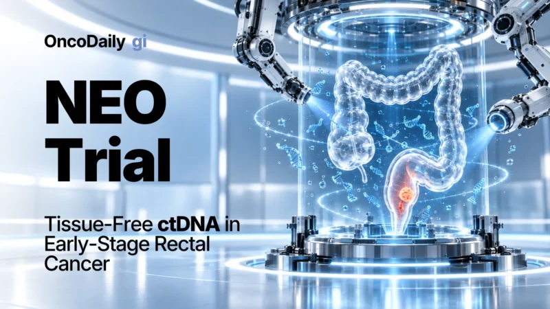 NEO Trial: Tissue-Free ctDNA in Early-Stage Rectal Cancer