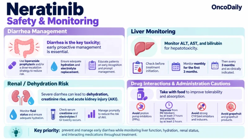 Neratinib (Nerlynx): Understanding Its Mechanism, Dosing, Clinical Uses, and Role in HER2-Positive Breast Cancer 4 Neratinib OncoDaily