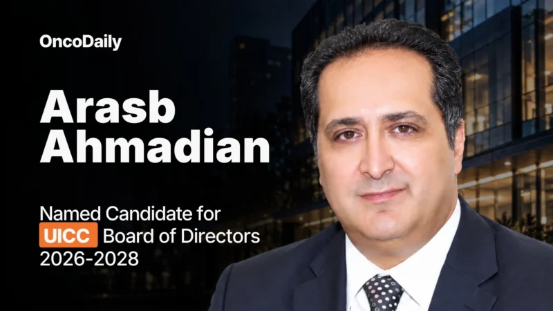 Arasb Ahmadian Named Candidate for UICC Board of Directors 2026–2028