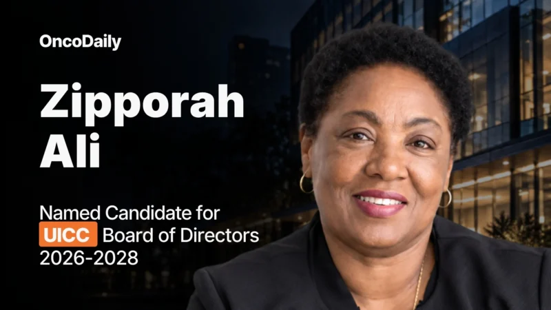 Zipporah Ali Named Candidate for UICC Board of Directors 2026–2028