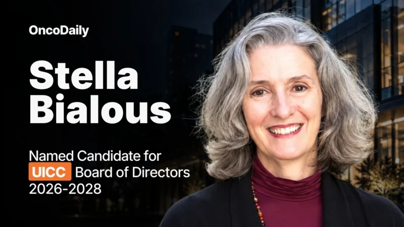 Stella Bialous Named Candidate for UICC Board of Directors 2026–2028