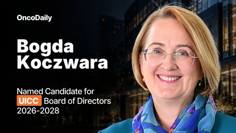 Bogda Koczwara Named Candidate for UICC Board of Directors 2026–2028