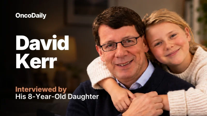 David Kerr’s 8-Year-Old Daughter Interviews Him About Life as a Cancer Doctor