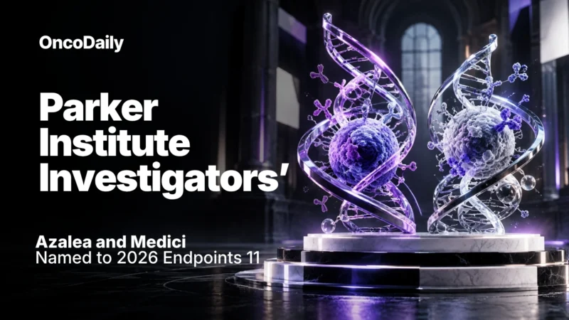 Parker Institute Investigators’ Startups Azalea and Medici Named to 2026 Endpoints 11