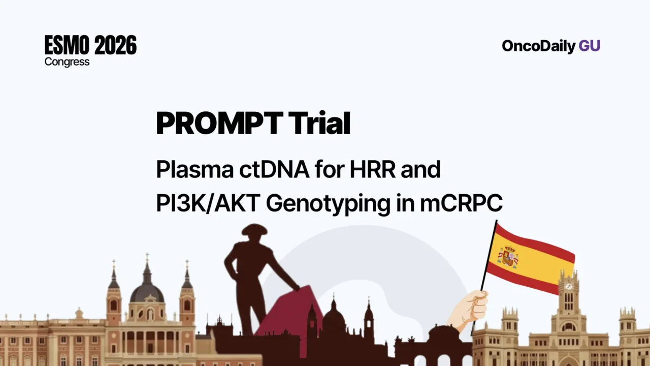PROMPT Trial at ESMO 2026: Plasma ctDNA for HRR and PI3K/AKT Genotyping in mCRPC