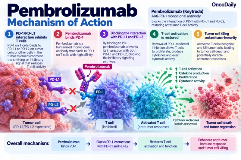 Pembrolizumab (Keytruda): Understanding Its Mechanism, Dosing, and Clinical Role in Cancer 9 Pembrolizumab OncoDaily