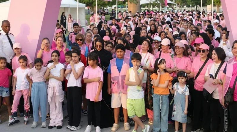 Qatar Cancer Society Takes Part in Pink Warriors Cup to Promote Breast Cancer Awareness