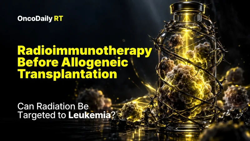 Radioimmunotherapy (RIT) in AML Transplant Conditioning: Can Radiation Be Targeted to Leukemia?