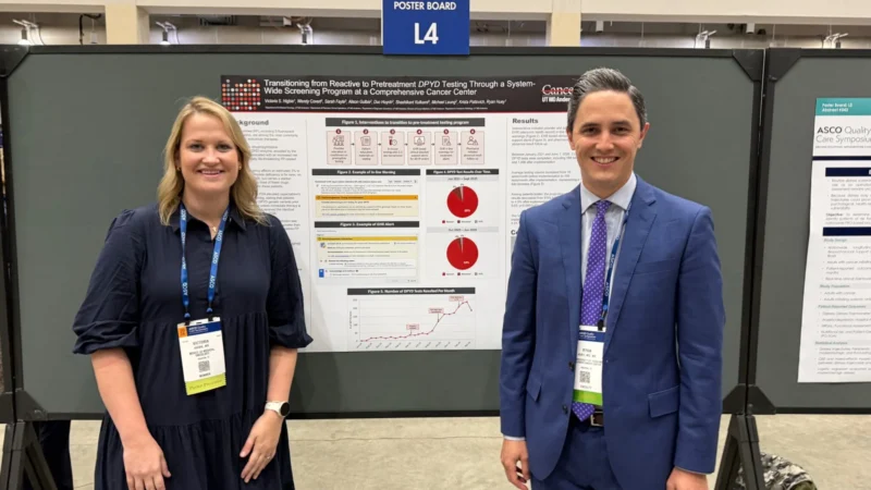 Ryan Huey: Advancing DPYD Testing to Improve Patient Safety at MD Anderson