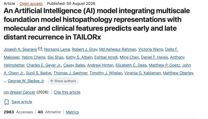 Miguel Bronchud: AI Helps With Genomic Analysis in Breast Cancer Pathology