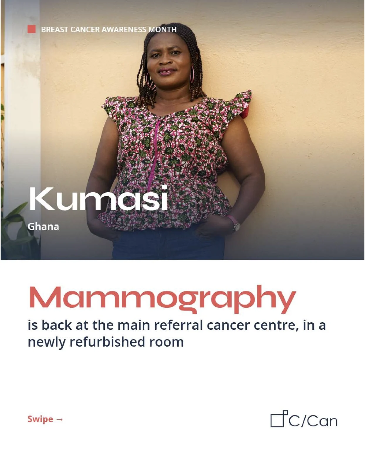 Kumasi’s Experience Helps Shape New Guide on Implementing WHO’s Global Breast Cancer Initiative - C/Can