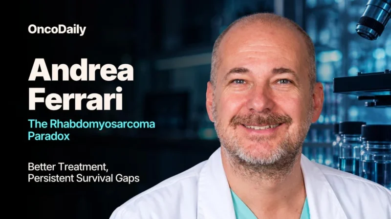 Andrea Ferrari: The Rhabdomyosarcoma Paradox – Better Treatment, Persistent Survival Gaps