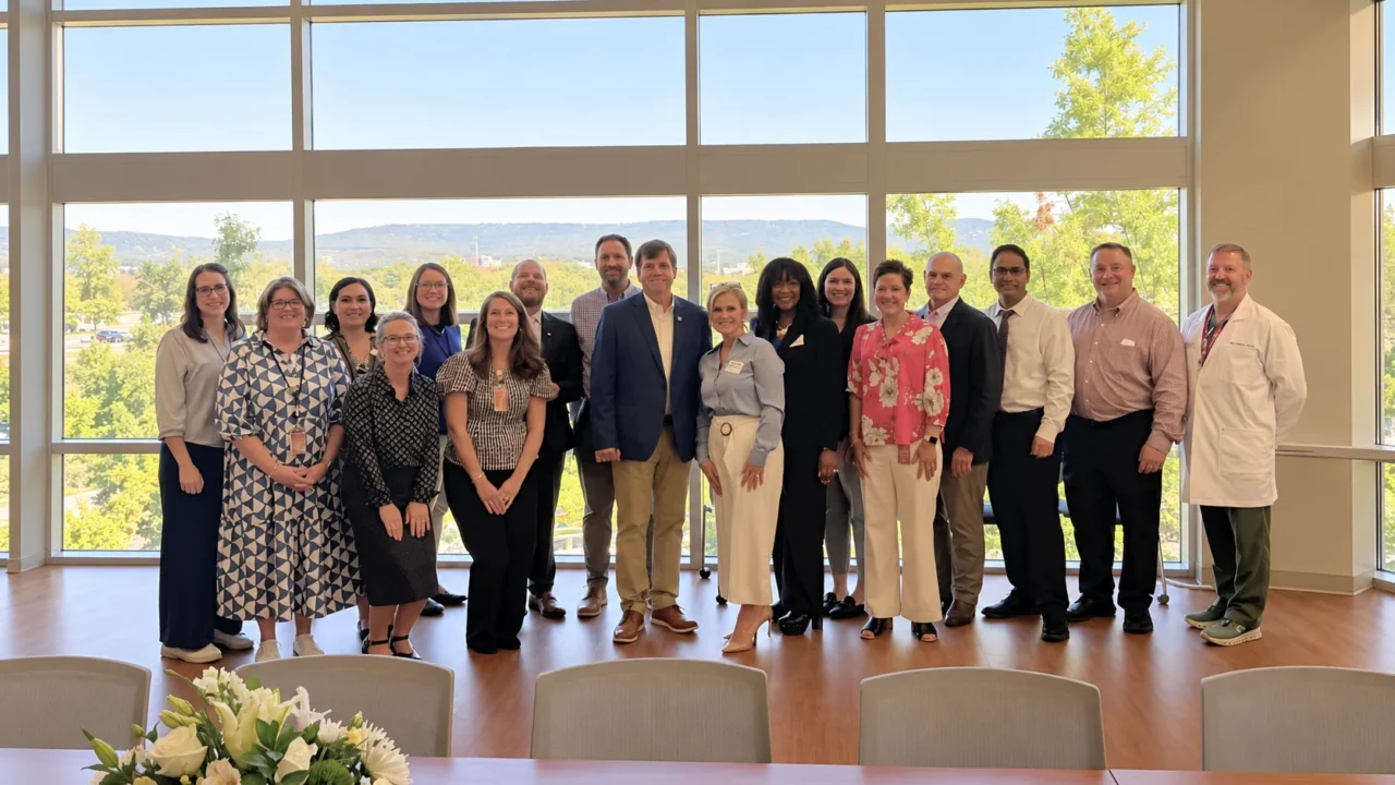 Sean McCarson Visits Clearview Cancer Institute to Discuss Cancer Care and Advocacy