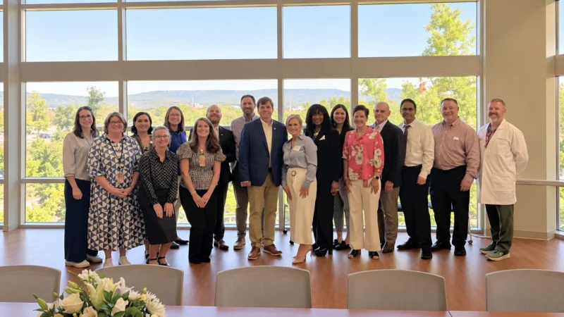 Sean McCarson Visits Clearview Cancer Institute to Discuss Cancer Care and Advocacy