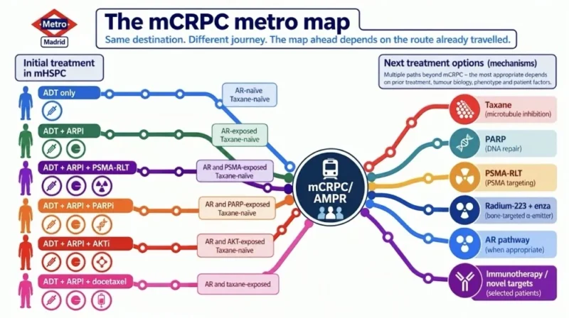 Yüksel Ürün։ From Metro Map to Cancer Care։ Navigating Metastatic Castration-Resistant Prostate Cancer Pathways 2 Yüksel Ürün