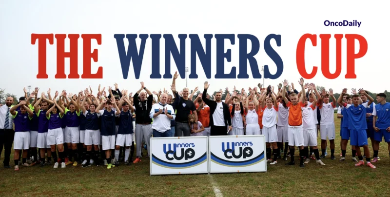Winners Cup: Doctors, Parents, and Adolescents and Young  Adult Patients With Cancer on Football Field