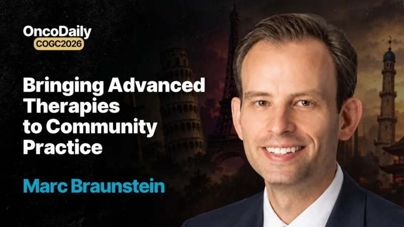 Marc Braunstein at COGC 2026: The New Era of Hematologic Cancer Treatment