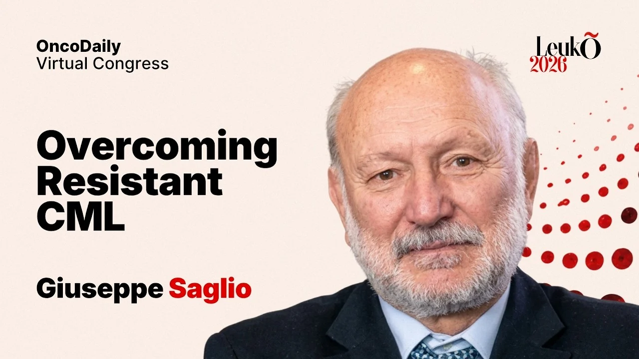 Giuseppe Saglio at LeukO 2026: When CML Stops Responding, What Comes Next
