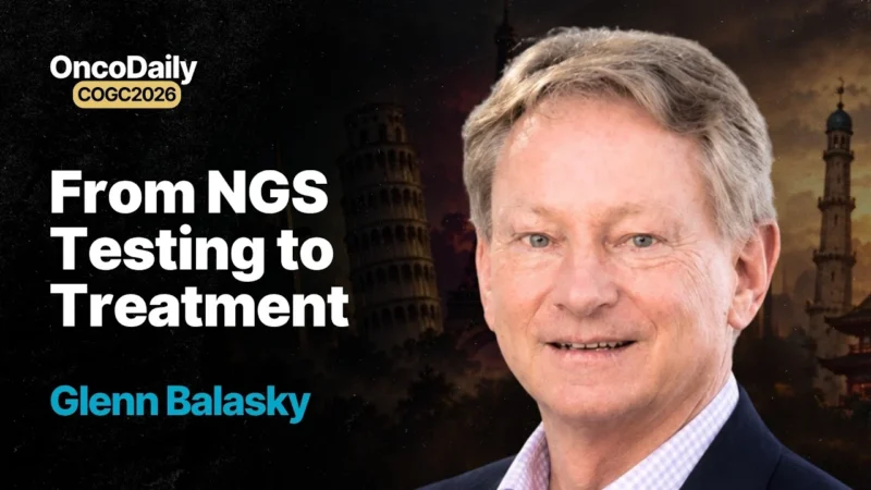 Glenn Balasky at COGC 2026: Why NGS Fails Without the Right Workflow