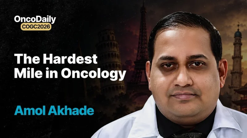 Amol Akhade at COGC 2026: When Precision Oncology Becomes “Precision Confusion”