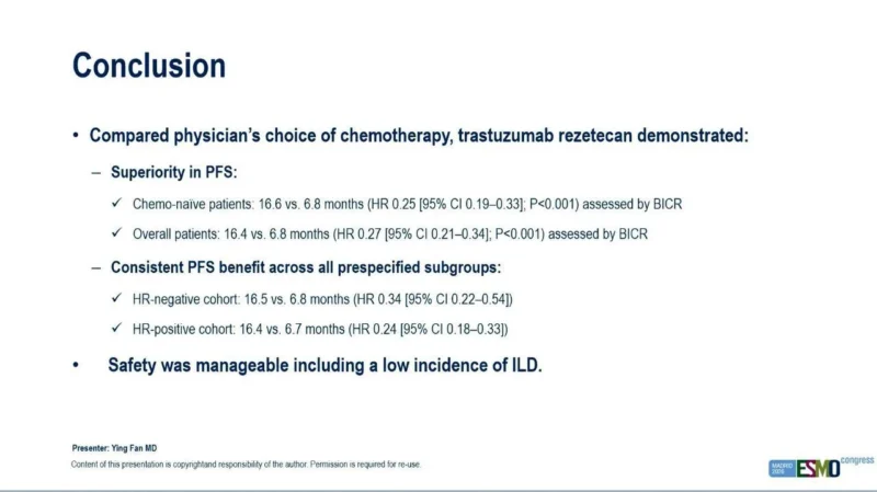 HORIZON-Breast06: Trastuzumab Rezetecan Reduces Progression Risk by 73% in HER2-Low Advanced Breast Cancer 5 HORIZON-Breast06
