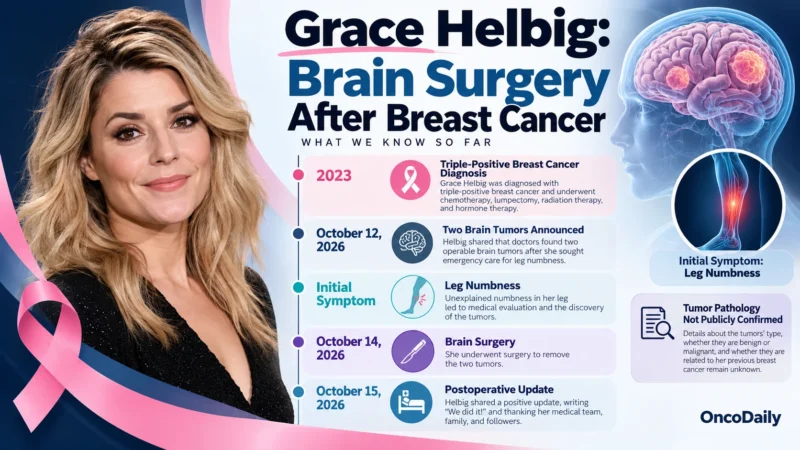 Grace Helbig brain tumors
