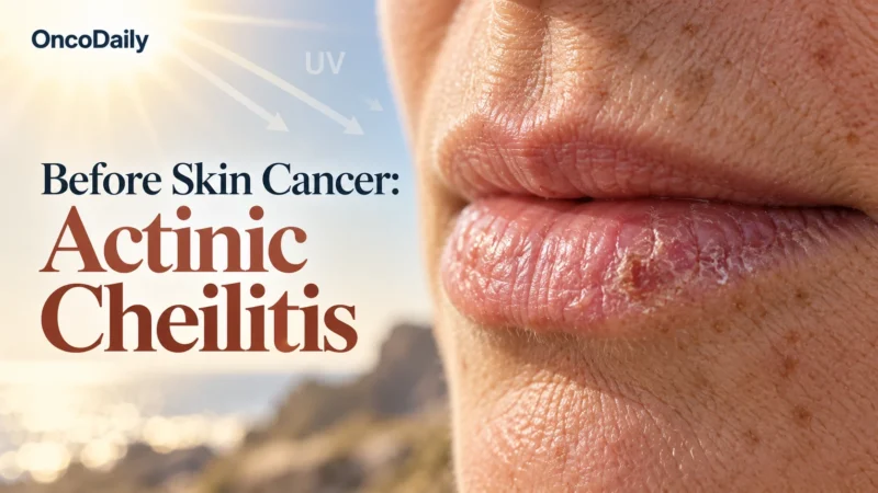 Actinic Cheilitis: The Hidden Sun-Damaged Lip Lesion That Can Become Cancer 2 actinic cheilitis