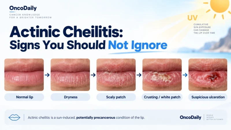 Actinic Cheilitis: The Hidden Sun-Damaged Lip Lesion That Can Become Cancer 3 actinic cheilitis AT
