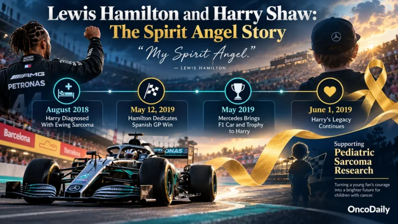 How Lewis Hamilton and F1 Helped Raise £275K for Childhood Cancer Research 3 lewis hamilton cancer charity